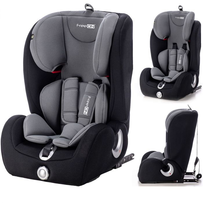 Muildier Chemie heerser FreeON autostoel SimpleFix met isoFix Grey (9-36kg) - Groep 1-2-3 autostoel voor kinderen van 9 maanden tot 12 jaar | KinderstoelStunter Muildier Chemie heerser FreeON autostoel SimpleFix met isoFix Grey (9-36kg) - Groep 1-2-3 autostoel voor kinderen van 9 maanden tot 12 jaar | KinderstoelStunter