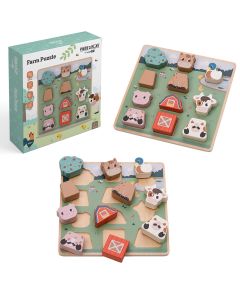 Free2Play by FreeON Houten Boerderij Puzzel