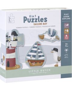 Little Dutch Vormen Puzzel - Sailors Bay