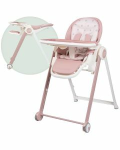 Freeon Kinderstoel Sven DeLuxe - Eetstoel voor kinderen - Dusty Pink - Kinderstoel - Highchair - Kindereetstoel